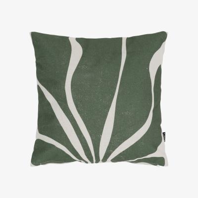 The Range icon Printed Indoor and Outdoor Cushion - Green