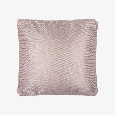 The Range Killarney Piped Cushion - Mauve