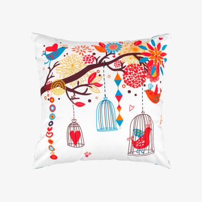 The Range Birdsong Design Scatter Cushion - Multicolor / 2