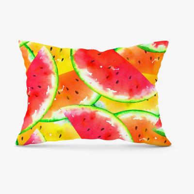 The Range Melon Print Cushion - Pink / 23cm