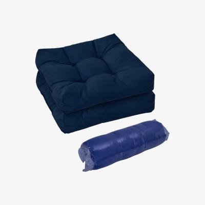 The Range Costway Patio Cushions 50 x 50cm Outdoor Seat Cushions - Navy