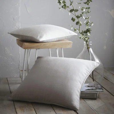 The Range Portfolio Home Aspect Filled Cushion - White / 56cm