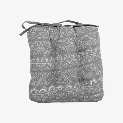 The Range Marrakesh Seat Pad - Grey