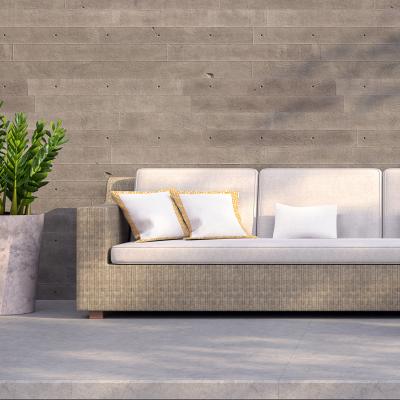 The Range Golden Egyptian Border Outdoor Cushion - Yellow / 60cm