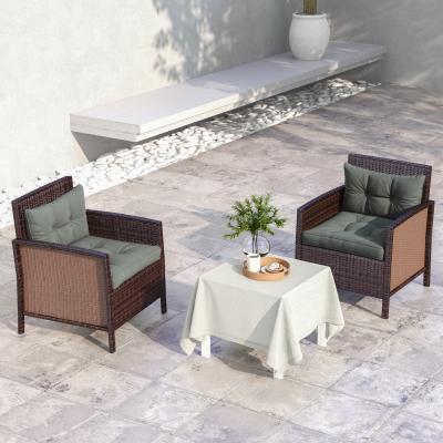 The Range Replacement 2 Seat and 2 Back Cushions Set for Outdoor 84G-354V71LG - Light Grey