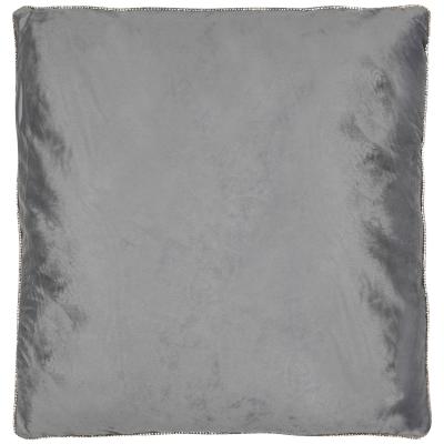 The Range Aurelia Diamante Edge Cushion - Grey