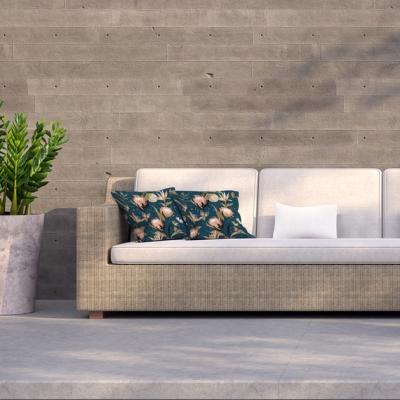 The Range Protea Botanical Garden Outdoor Cushion - Blue / 45cm
