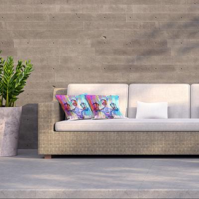 The Range Big Ben Streetamps Outdoor Cushion - Blue