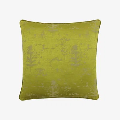 The Range Marylebone Jacquard Cushion - Sulphur-Fuchsia