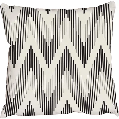 The Range Modern stylish texture Cushion - Black / 60cm