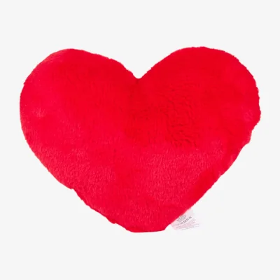 The Range Reversible Faux Fur Love Heart Cushion