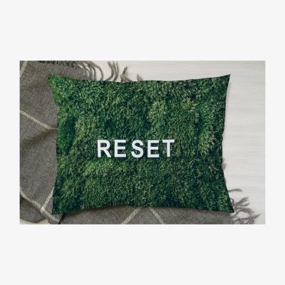 The Range Wellness Reset Cushion - Green