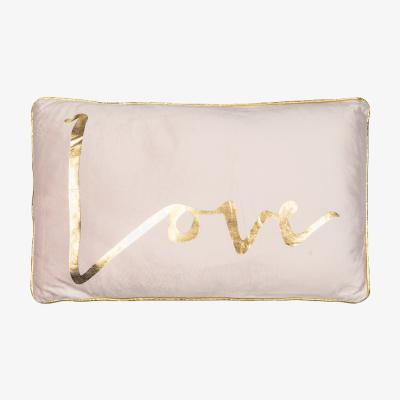 The Range Blush Love Cushion - Blush
