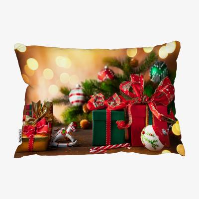The Range Christmas Holidays Stylish Cushion - Green