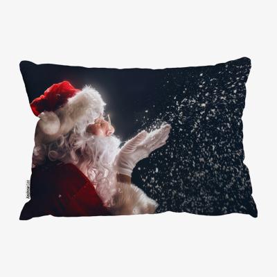 The Range Merry Christmas And Happy Holidays Stylish Cushion - Blue