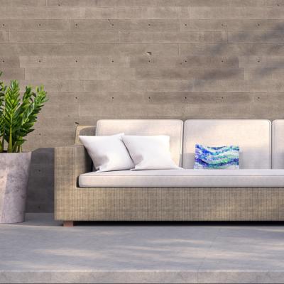 The Range Blue Wilderness Outdoor Cushion - Blue