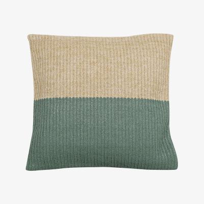 The Range Ombre Raffia Outdoor Cushion - Green