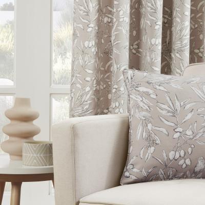 The Range Aviary Parchment Floral Pre Filled Cushion - Parchment