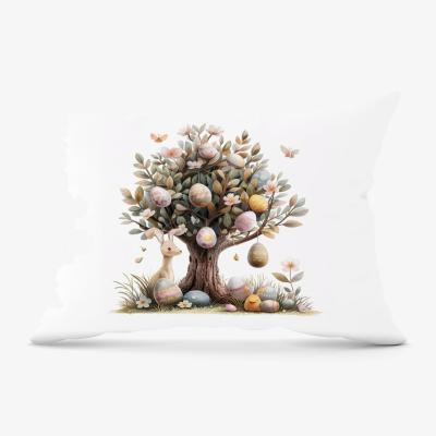 The Range Easter Tree with Easter Eggs Cushion - Neutral / 33cm