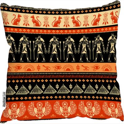The Range Tribal Ethnic Cushion - Orange / 45cm