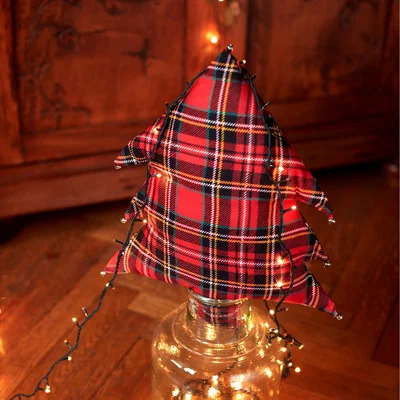 The Range Christmas Themed Cushion Throw Pillow - Red