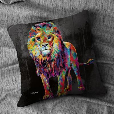 The Range PD Moreno Harvey the Lion Cushion - Velvet