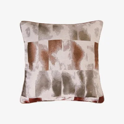 The Range Maddox Geo Jacquard Cushion - Multicolour