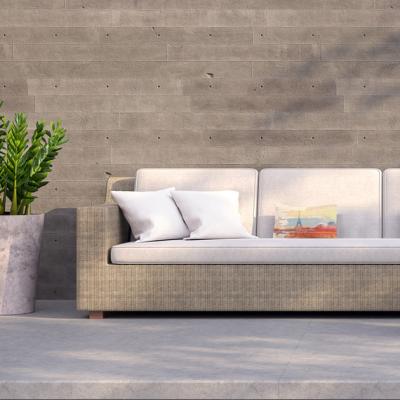 The Range Hessian Paris_Edited Outdoor Cushion - Orange