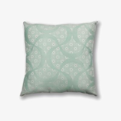 The Range Portfolio Home Mikado Filled Square Cushion - Duck Egg