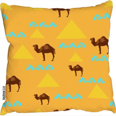 The Range Camels Cushion - Orange / 45cm