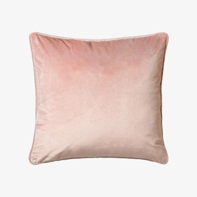 The Rug Seller Bellini Velvet Cushion in Blush Pink45x45cm