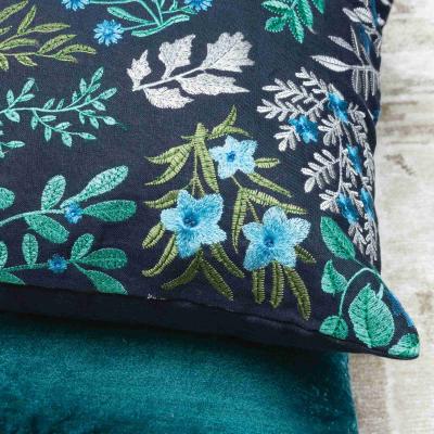 The Rug Seller Somerley Cushion by William Yeoward in Ocean Blue60x60cm