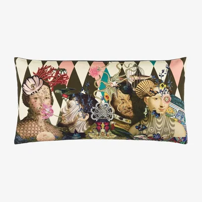 The Rug Seller Christian Lacroix Le Curieux Cushion in Argile
