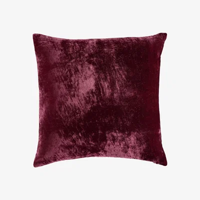 The Rug Seller Paddy Cushion by William Yeoward in Plum