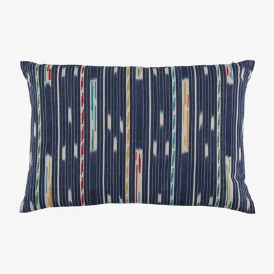 The Rug Seller Elfin Cushion by William Yeoward in Indigo&nbsp;40x60cm