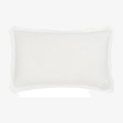 The Rug Seller Designers Guild Maggiore Breakfast Cushion in Bianco