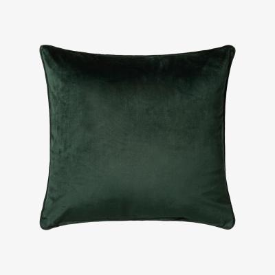 The Rug Seller Bellini Velvet Cushion in Forest Green45x45cm