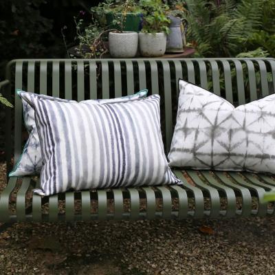 The Rug Seller Amlapura Cushion By Designers Guild in Graphite Grey