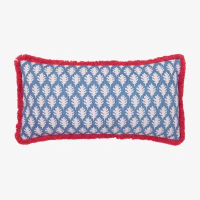 The Rug Seller Diagonal Clipped Stripe Cushion by Joules in Multi&nbsp;30x60cm