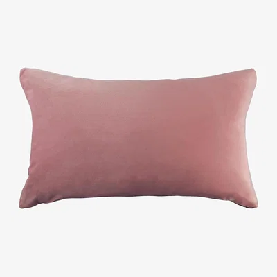 The Rug Seller Aristo Abstract Bolster Cushion in Blush Sage&nbsp;35x50cm