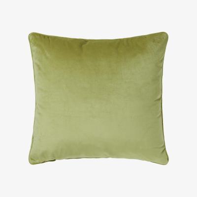 The Rug Seller Bellini Velvet Cushion in Moss Green45x45cm