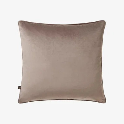 The Rug Seller Bellini Velvet Cushion in Mink Brown&nbsp;45x45cm