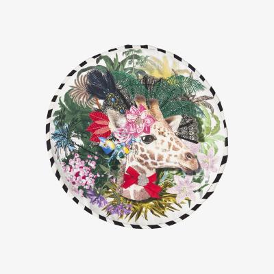 The Rug Seller Christian Lacroix Dona Jirafa Cushion in Opiat