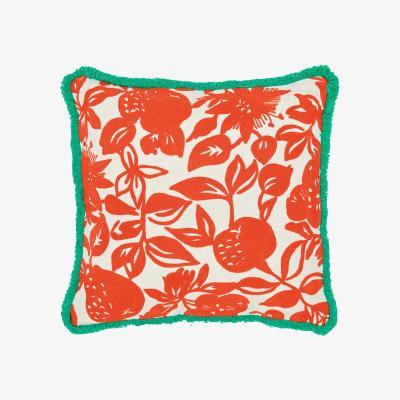 The Rug Seller Botanical Bee Cushion by Joules in Multi&nbsp;45x45cm