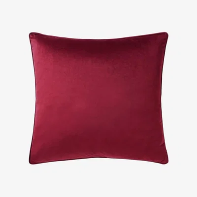 The Rug Seller Bellini Velvet Cushion in Berry Purple&nbsp;58x58cm