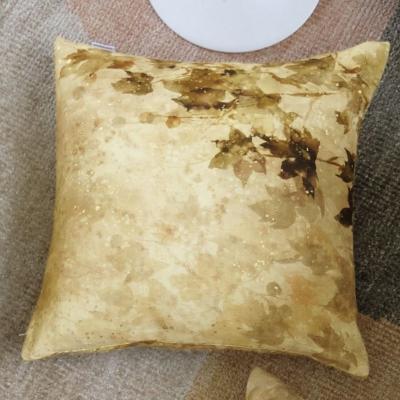 The Rug Seller Designers Guild Jardin Chinois Botanical Cushion in Hemp