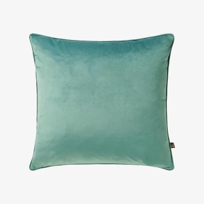 The Rug Seller Bellini Velvet Cushion in Sea Mist Blue45x45cm