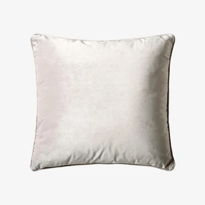 The Rug Seller Bellini Velvet Cushion in Silver Grey45x45cm