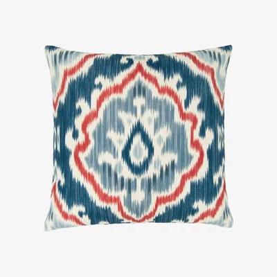 The Rug Seller Saphia Cushion by William Yeoward in Steel Blue