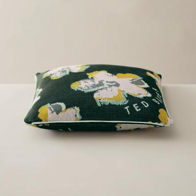 The Rug Seller Ditsy Union Cotton Cushion by Ted Baker in Multi45x45cm